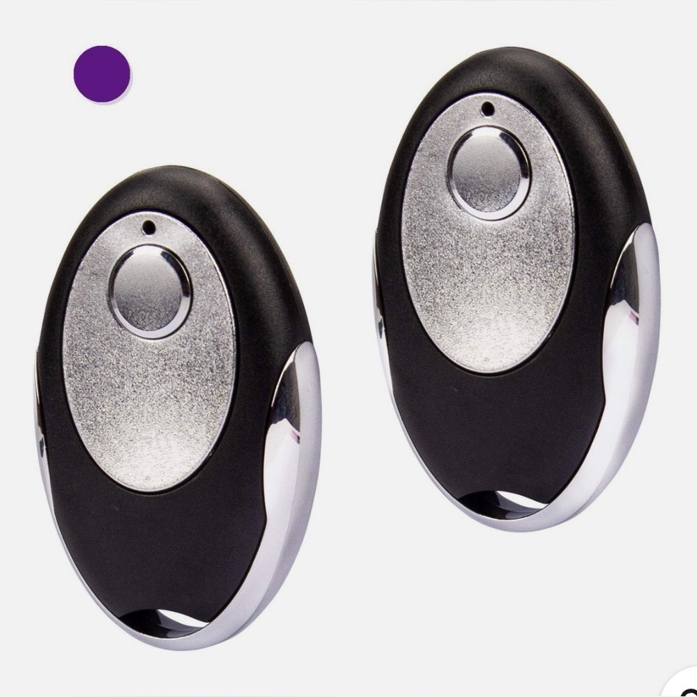 LAWOHO Compatible with Purple Learn Button Garage Door Remote Control Replace...